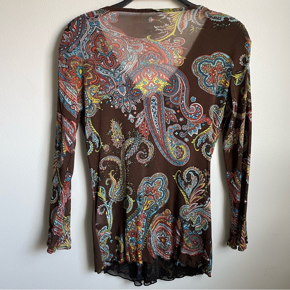 C&A mesh paisley fairy top - Picture 7 of 7